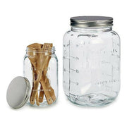 Glasgefäß Vivalto mit Deckel 5 L (5L) (17 x 28 x 17 cm)