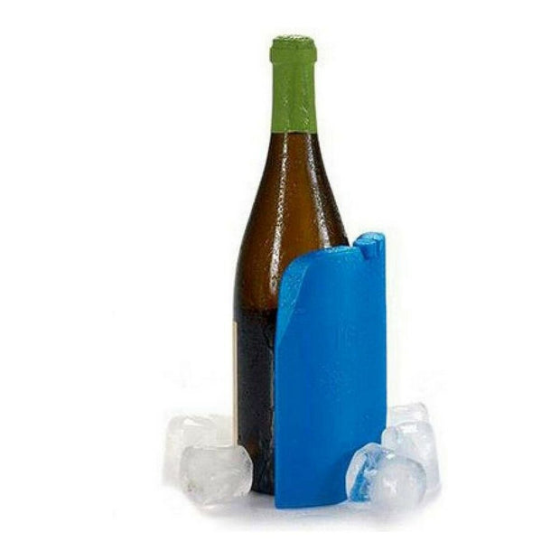 Flaschenkühler 300 ml Blau Kunststoff (4,5 x 17 x 12 cm)