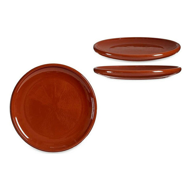 Flad plade Ø 30 cm Honig Steingut (30 x 3 x 30 cm)