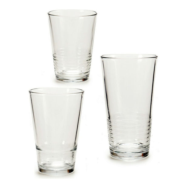 Gläserset Vivalto Durchsichtig Kristall (18 Stücke) 6 x (51 cl) / 6 x (34 cl) / 6 x (23 cl)