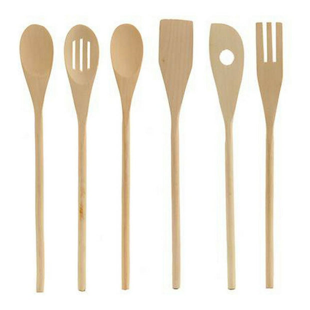 Küchenutensilien Set Holz (6 Stücke)