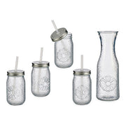 Gläserset Vivalto (5 pcs) (1L) (10 x 28 x 25,5 cm) 4 x (40 cl) / 1 x (1 L)