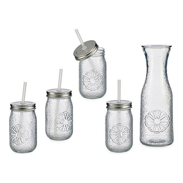 Gläserset Vivalto (5 pcs) (1L) (10 x 28 x 25,5 cm) 4 x (40 cl) / 1 x (1 L)
