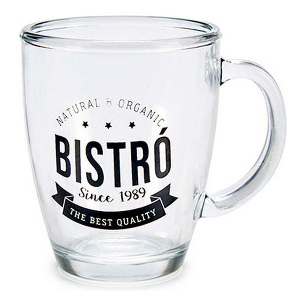 Kanne Bistro Vivalto Durchsichtig (330 ml) (10,5 x 5,5 x 9 cm)