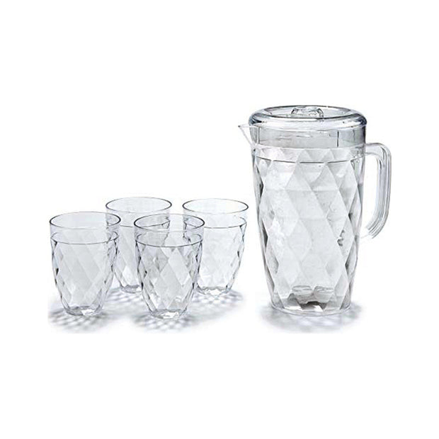 Gläserset Kunststoff (1,5L) 5 Stücke