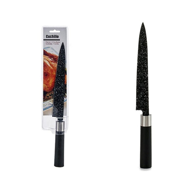 Küchenmesser Schwarz Edelstahl (2 x 37,5 x 7,5 cm)