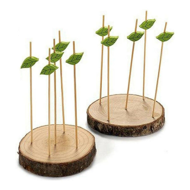 Satz für Appetithäppchen Holz 10 (2 Stücke) (2 pcs)