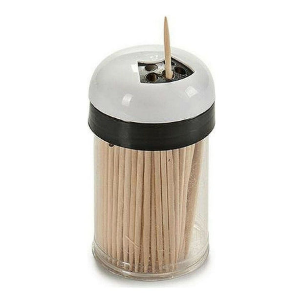 Behälter für Zahnstocher Holz Kunststoff (2 Stücke) (2 pcs)