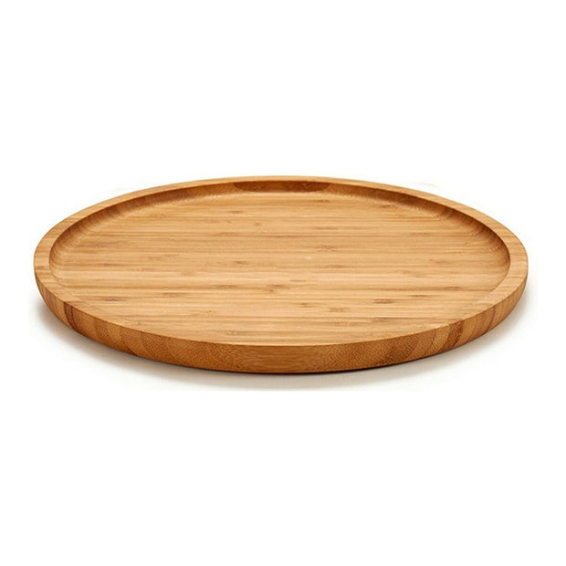 Tablett für Snacks (25 x 1,5 x 25 cm) Bambus
