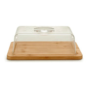 Tablett für Snacks (19,5 x 7,5 x 25 cm) mit Deckel