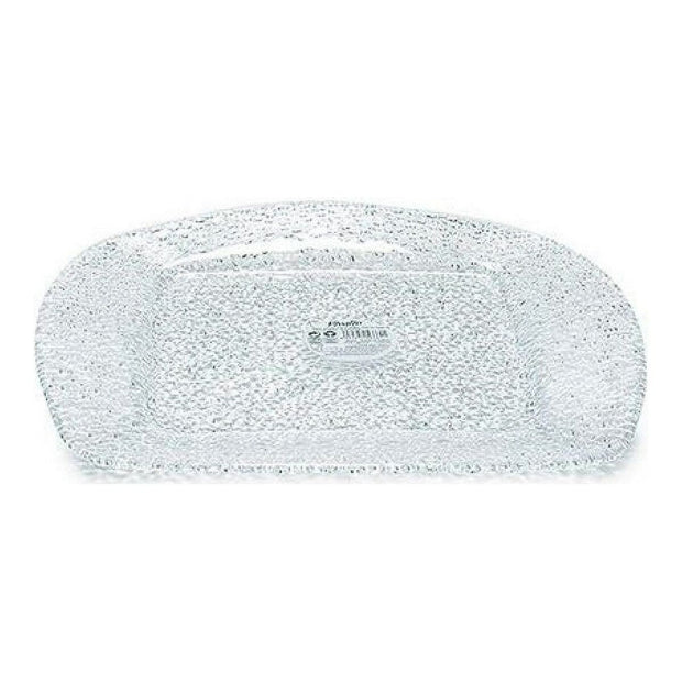 Teller Durchsichtig Glas (32 x 2,5 x 32 cm)