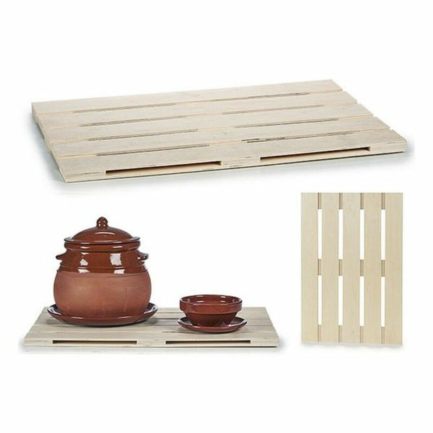 Tablett für Snacks Holz