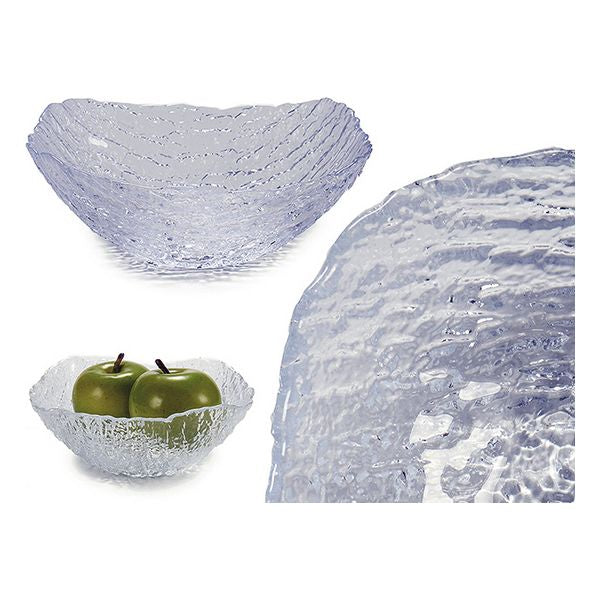 Obstschale Vivalto Anna Durchsichtig Glas 1000 ml (19 x 6 x 18,5 cm)