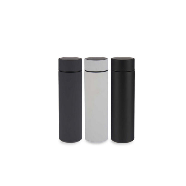Thermosflasche LED-Screen Edelstahl Silikon PP (450 ml)