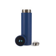 Thermosflasche LED-Screen Edelstahl Silikon PP (450 ml)