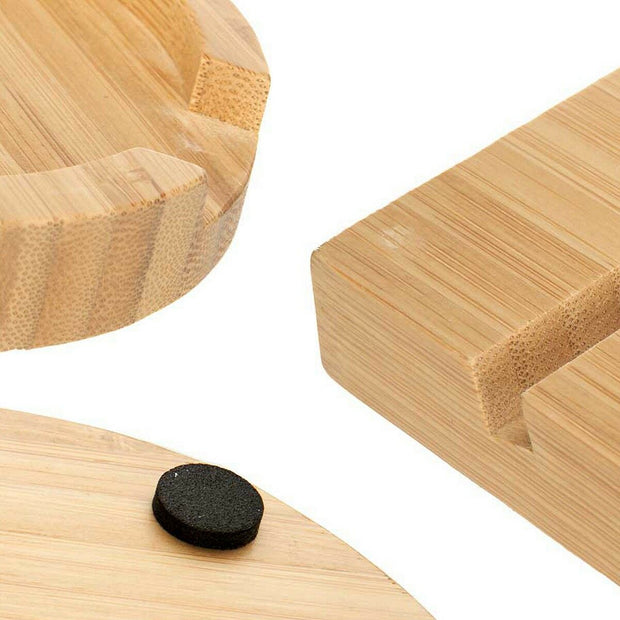 Löffelablage Halterung Bambus (12,7 x 20,5 x 3,5 cm)