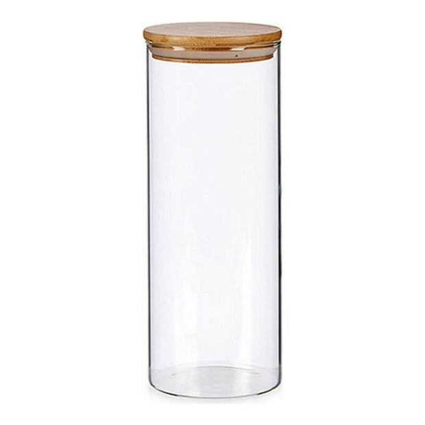 Gefäß ‎S3609241 Bambus Borosilikatglas (10 x 25,7 x 10 cm) (1800 ml)