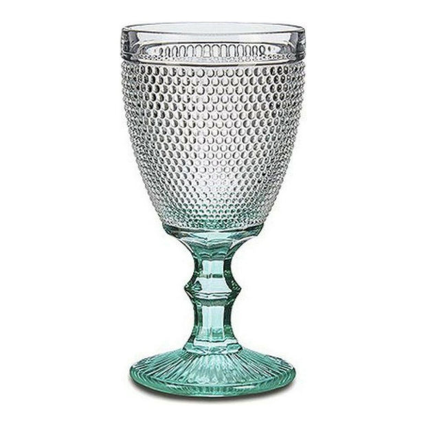 Glas Vivalto türkis Kristall 330 ml (9 x 17 x 9 cm)