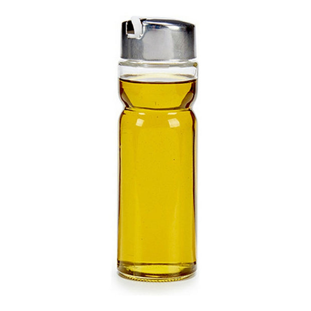 Ölfläschchen Silberfarben Durchsichtig Kristall (165 ml)
