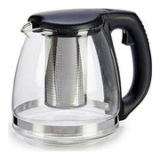 Teekanne Edelstahl Kunststoff Glas (1200 ml)