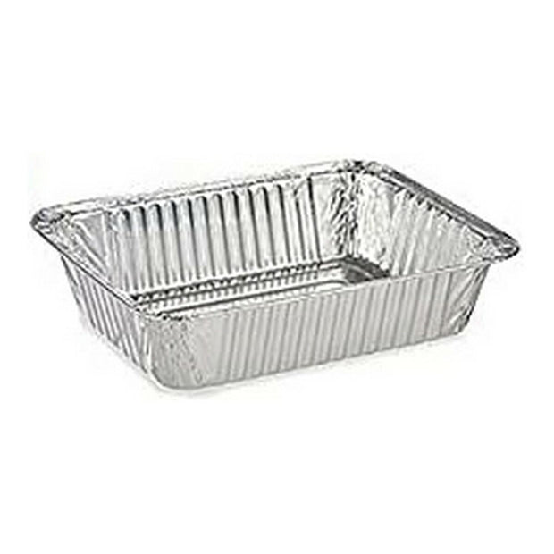 Tablettset Aluminium rechteckig (4 pcs) (15,6 x 5 x 22 cm)