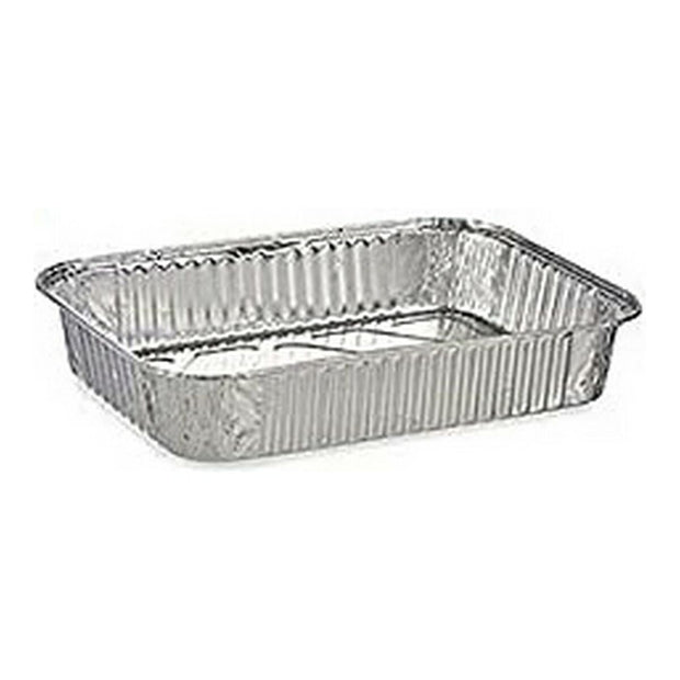 Tablettset Aluminium rechteckig (4 pcs) (20,5 x 5 x 31,3 cm)