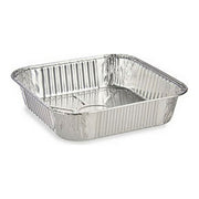 Tablettset Silberfarben Aluminium (20,5 x 20,5 x 4,9 cm) (6 Stücke)