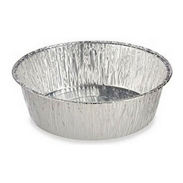 Tablettset ‎S3606019 Silberfarben Silber Aluminium (2 Stücke) (25 x 8 x 25 cm) (Ø 20 x 7 cm)