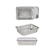 Tablettset Aluminium mit Deckel rechteckig (3 pcs) (18,5 x 5,6 x 26 cm)