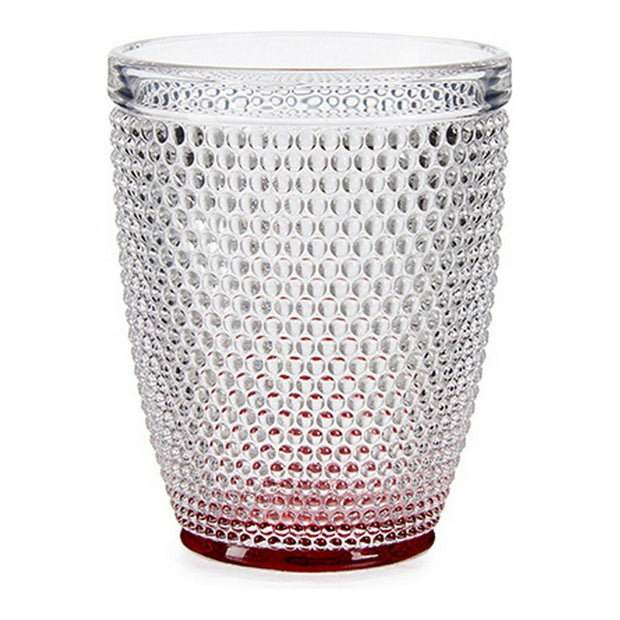 Becher Rot Punkte Kristall (300 ml) (1 uds)