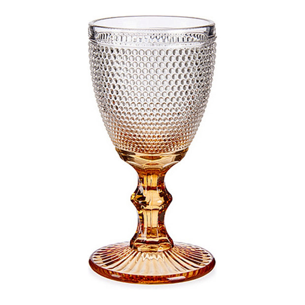 Glas Punkte Bernstein Kristall (240 ml) (1 uds)