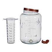 Kanne Durchsichtig Kupfer Metall Kunststoff Glas (20,7 x 31,5 x 20,7 cm) (8 L)