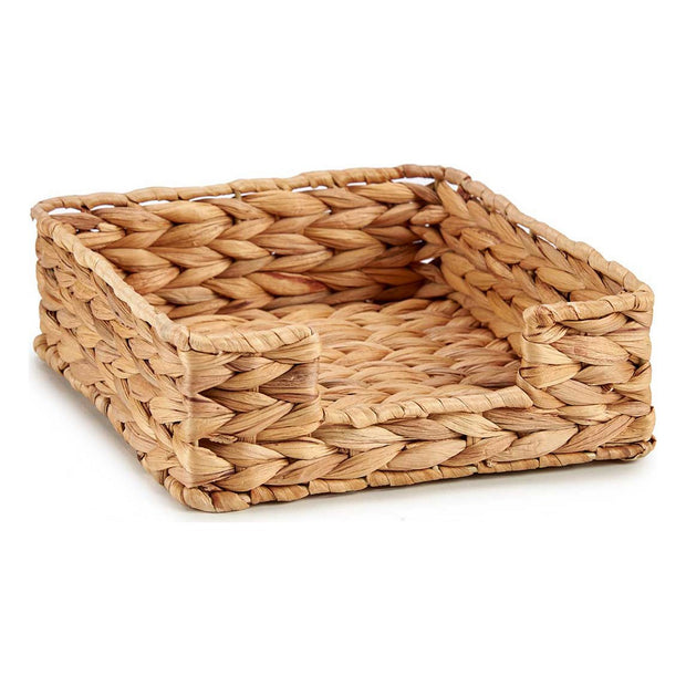 Serviettenring Metall Braun Wasserhyazinthe (23 x 8 x 23 cm)
