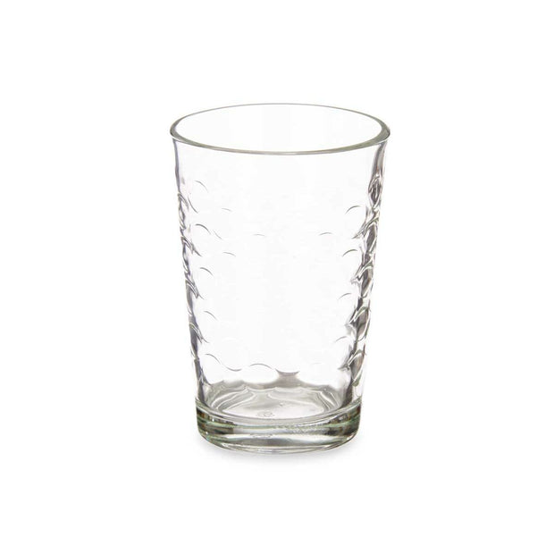 Becher 6 Stück Kreise Kristall Durchsichtig (200 ml)