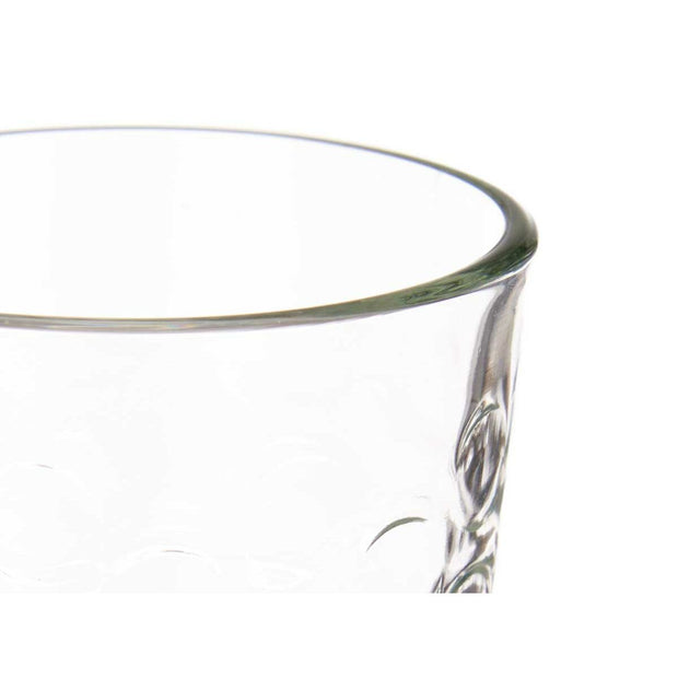 Becher 6 Stück Kreise Kristall Durchsichtig (200 ml)