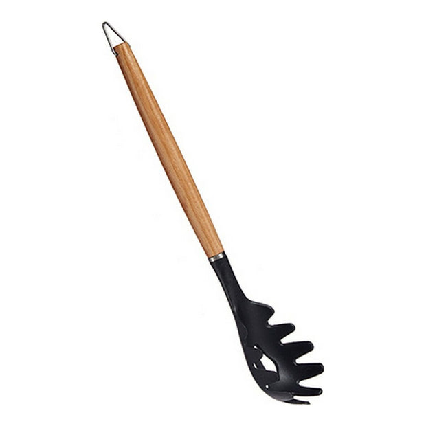 Spaghettilöffel Nylon Buchenholz (6 x 3 x 32 cm)