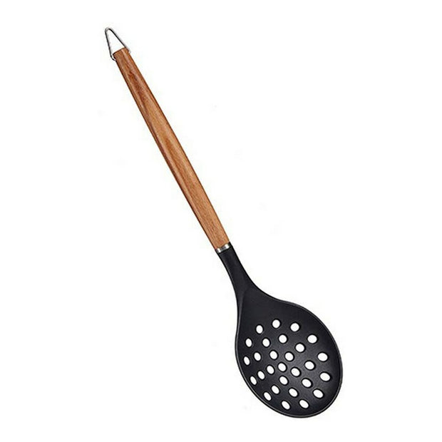 Schaumlöffel Braun Schwarz Nylon Buchenholz (9,5 x 2 x 34,3 cm)