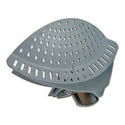 Nudelabtropfsieb 972056 Silikon Edelstahl (10 x 6,5 x 22 cm)
