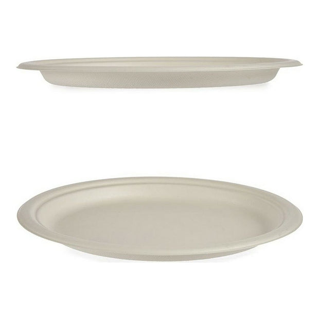 Geschirr-Set Papier Weiß (6 pcs)