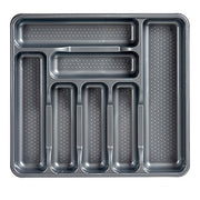 Besteckkasten Metall Kunststoff (39 x 4,5 x 42,5 cm)