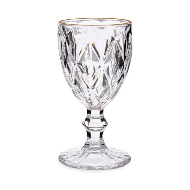 Glas Diamant Golden Durchsichtig Kristall (245 ml)