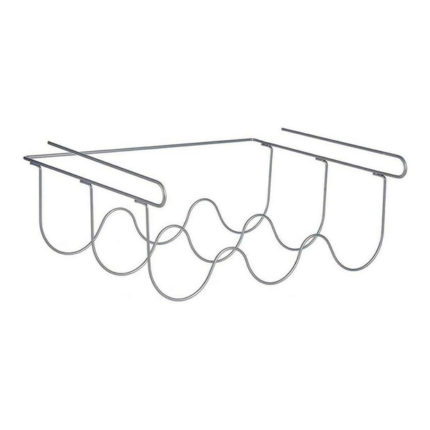 Flaschenhalter Kühlschrank Metall Silberfarben (30 x 15 x 40 cm) (1 uds)