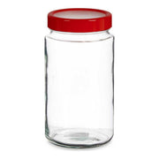 Gefäß Rot Durchsichtig Glas PP (11,5 x 21 x 11,5 cm) (2 L)