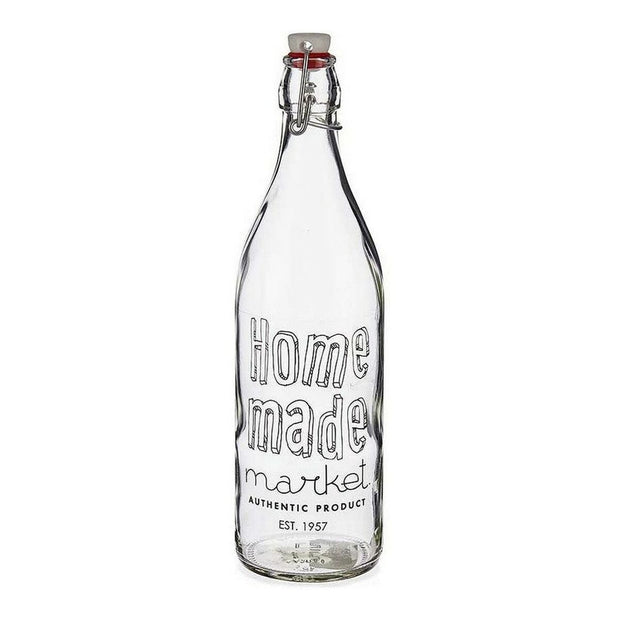 Flasche Homemade Metall Durchsichtig Kunststoff Glas (1000 ml)