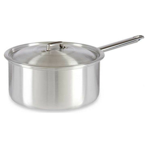 Topf mit Deckel Silberfarben Aluminium 5 L (26 x 12 x 43 cm)