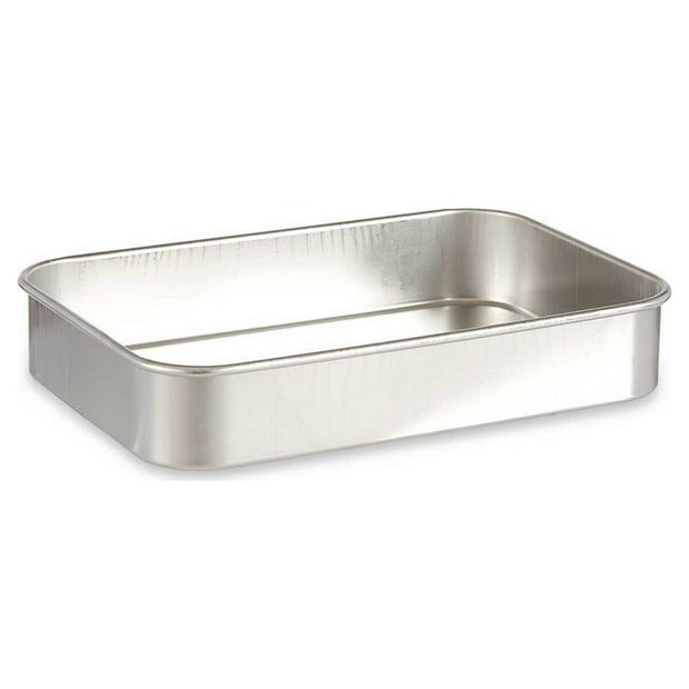 Backofenform Silberfarben Aluminium (20 x 5,5 x 30 cm)