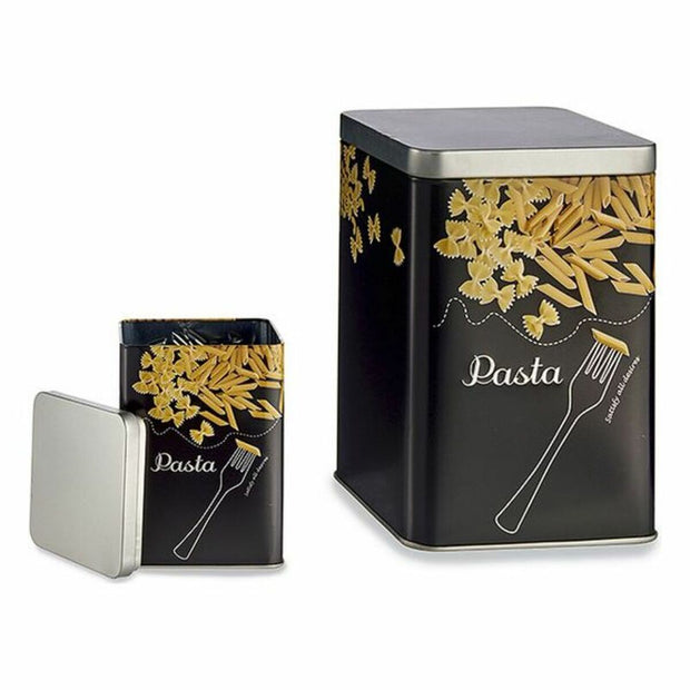 Metalldose Pasta Metall (1000 ml) (10,2 x 15 x 10,2 cm)
