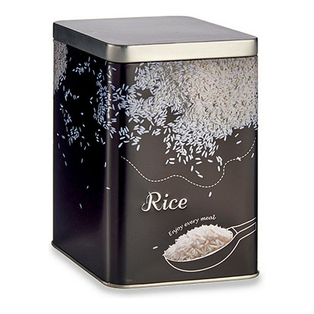 Metalldose Rice Metall (1000 ml) (10,2 x 15 x 10,2 cm)