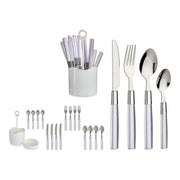 Besteck-Set Weiß Edelstahl PS (16 Stücke)