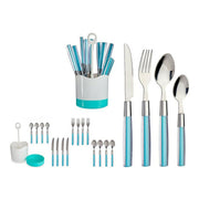 Besteck-Set Blau Edelstahl PS (16 Stücke)